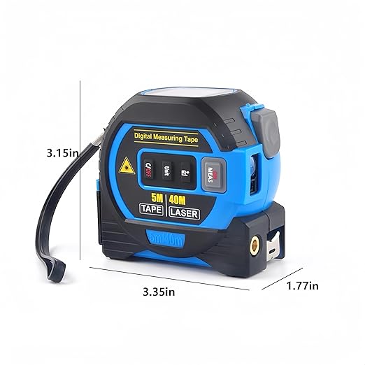 Portable 3-in-1 Infrared Laser Tape Measuring