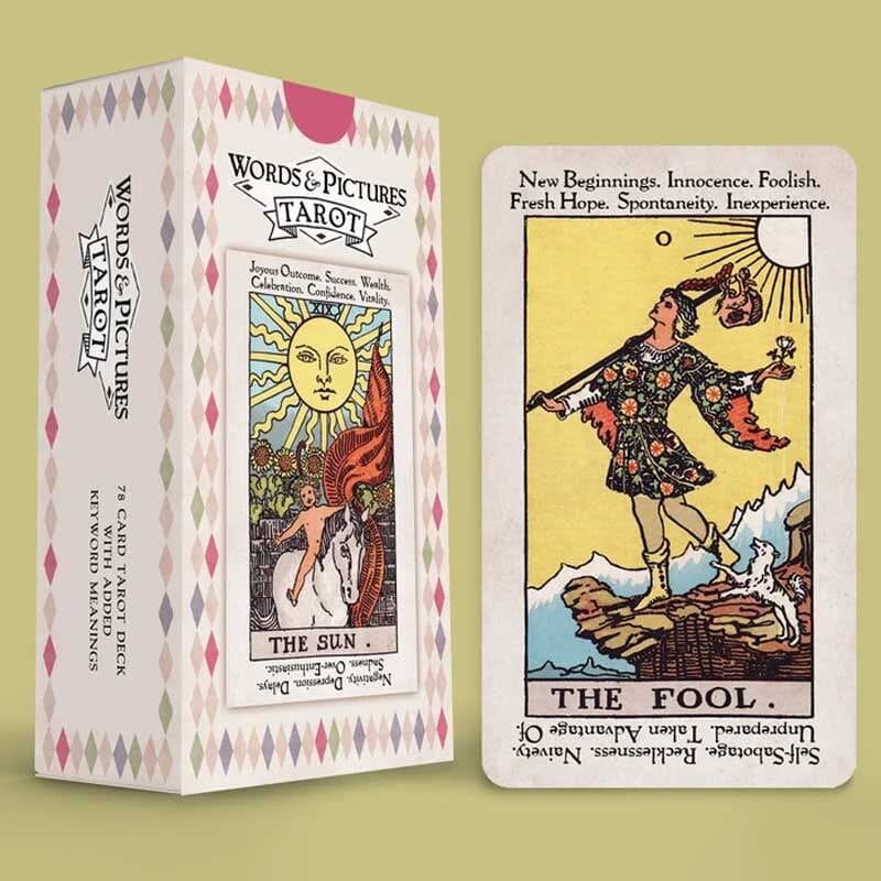 Reganew™ Funny Tarot Cards for tarot beginners
