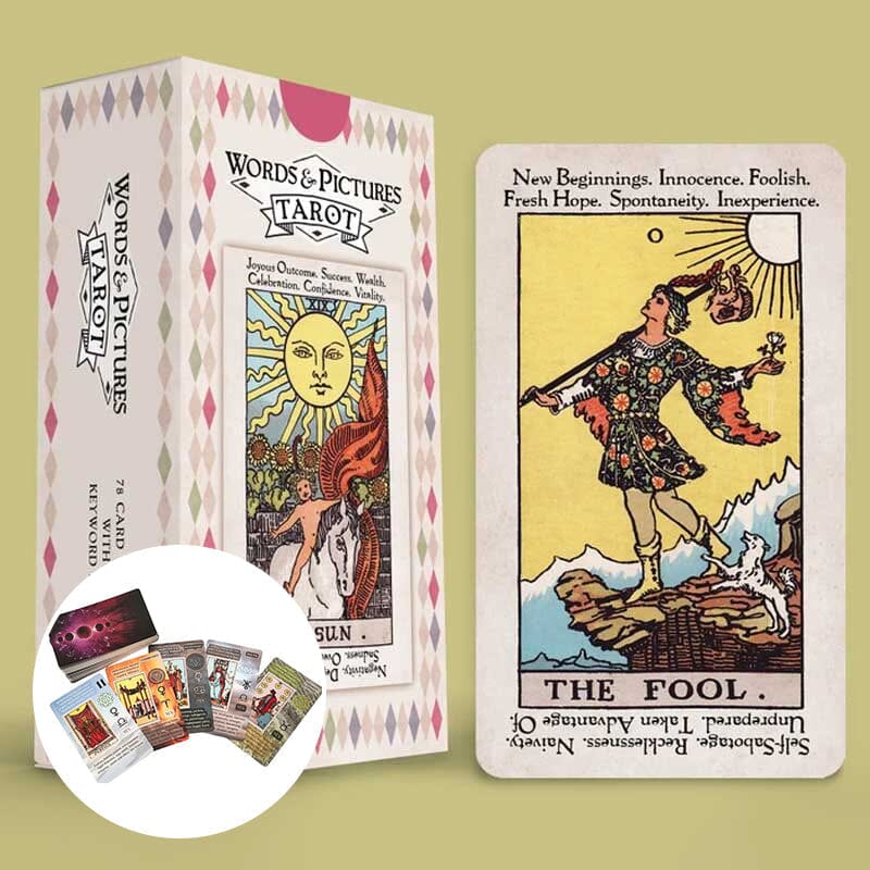 Reganew™ Funny Tarot Cards for tarot beginners